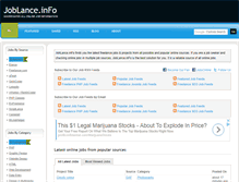 Tablet Screenshot of joblance.info